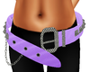 Lavender Studded Belt 