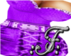 :F: XXL Purple Jean Dres