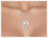 Necklace of letters R