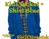 *ZD* Kids Blue Top