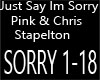 Sorry Pink & Chris
