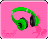 Headphones: Green M