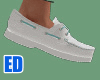 Aqua White Shoes