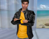 Jacket & Yellow Shirt