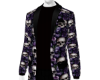 ~Men's T Suit Purp Skull