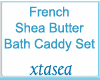 French Bath Caddy Set
