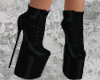 Vinyl Boots Black