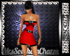 *SC* Red Buckle Dress