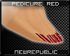 [NR]Pedicure Feet -Red