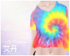 !R Tie Dye Crop Top