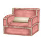 Pink Beige Chair