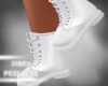 White Basic Boots