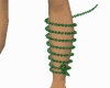 [aba] Long snake on leg