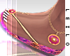 ! L! Stella Pink Sandals