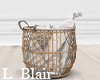Basket With Pillows