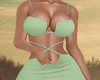 Long Sage Dress