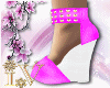 [S]Kawaii Pink Wedges