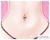 ୨୧ piercing | kuromi