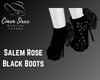 Salem Rose Black Boots
