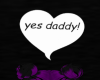 yes daddy head sign