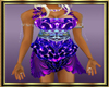 Purple Empiress Dress