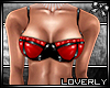 [Lo] Latex Red bra