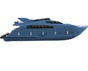 Blue Native Yacht