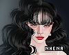 & Carey Black + Bangs