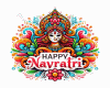 Happy Navratri Sign