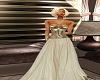 GOLD STRAPLESS GOWN