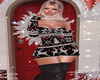 CHRISTMAS SWEATER DRESS