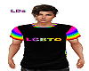 {LDs}LGBTQIA Blk Shirt/M