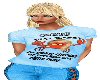 *F 60'S BLUE CRABBY TEE