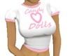 Candy Dolls T Pink/White