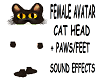 Cats Head Animated *F