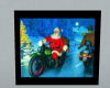 (BL) Santa Harley