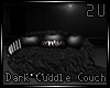 2u Dark Cuddle Couch 