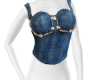 AK DENIM CLAW TOP