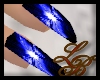 LB~Essence Blue Nails