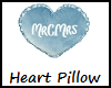 MrCMrs Heart Pillow