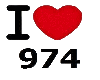 I love 974