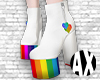 Ⓐ Rainbow Boots