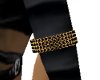 Onyx Gold Armband/cuff