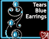 .a Tears Blue Earrings
