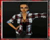 **Black and red plaid mo