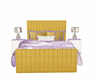 B~ Yellow & Purple Bed