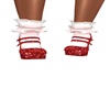 D* Red Sparklin Heels