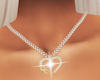 Gold heart & infinity