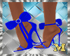♣MILA BLUE HEELS♣