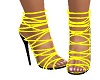 LG-Yellow Strappy Heels